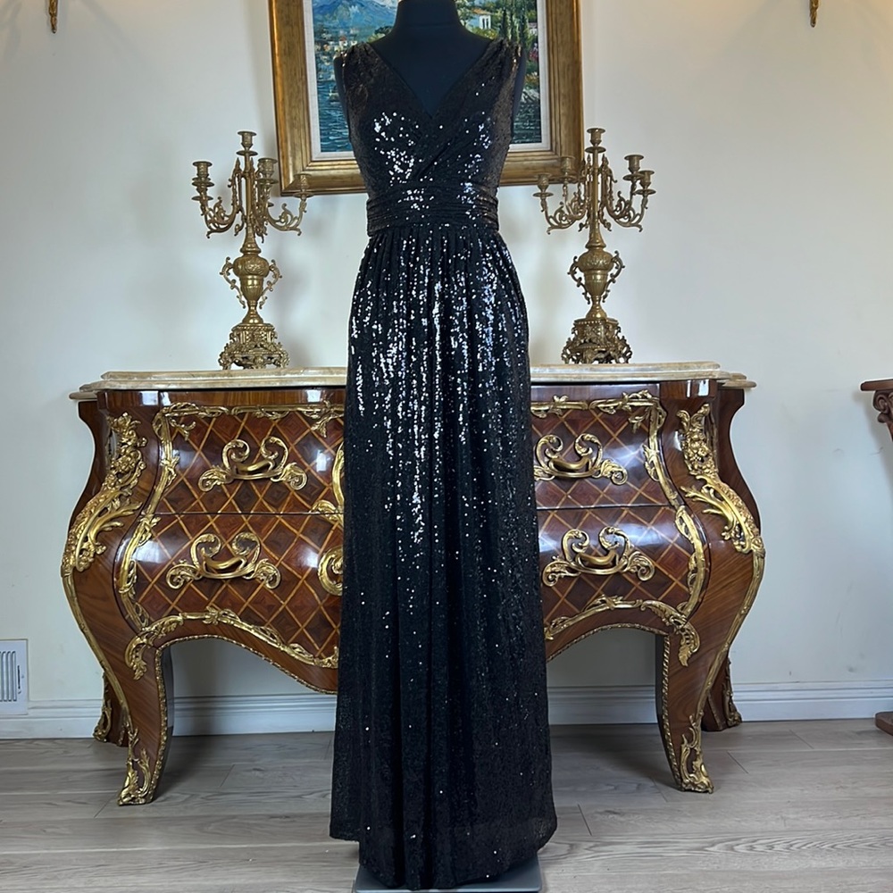 Women’s Sequins formal pageant special Occasion prom dress